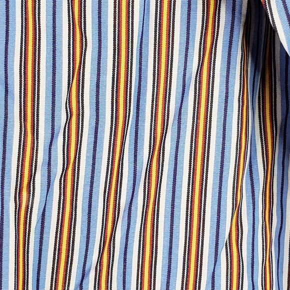 Polo Ralph Lauren Shirt Oxford Mens Large Multicolor Stripe LS Button Down - Picture 7 of 10